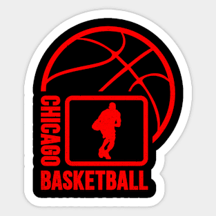 Chicago Basketball 01 Sticker